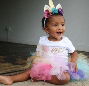 Custom Onesie & Tutu with Matching Bow Sets